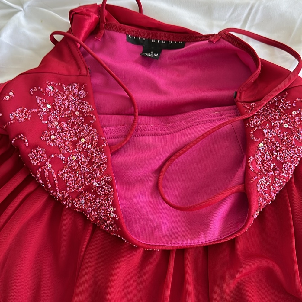 RED DRESS-SMALL - Picture 7 of 7